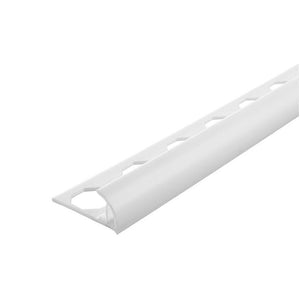 EVODE 12.5MM WHITE TILE TRIM