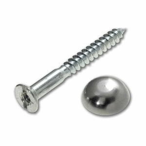 CORRY PHX1 1/2" MIRROR SCREWS CHROME 6PK