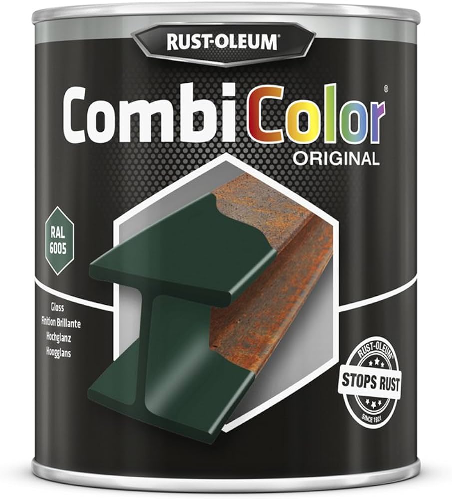 DYCON COMBI COLOUR METAL PAINT MOSS GRE 250ML