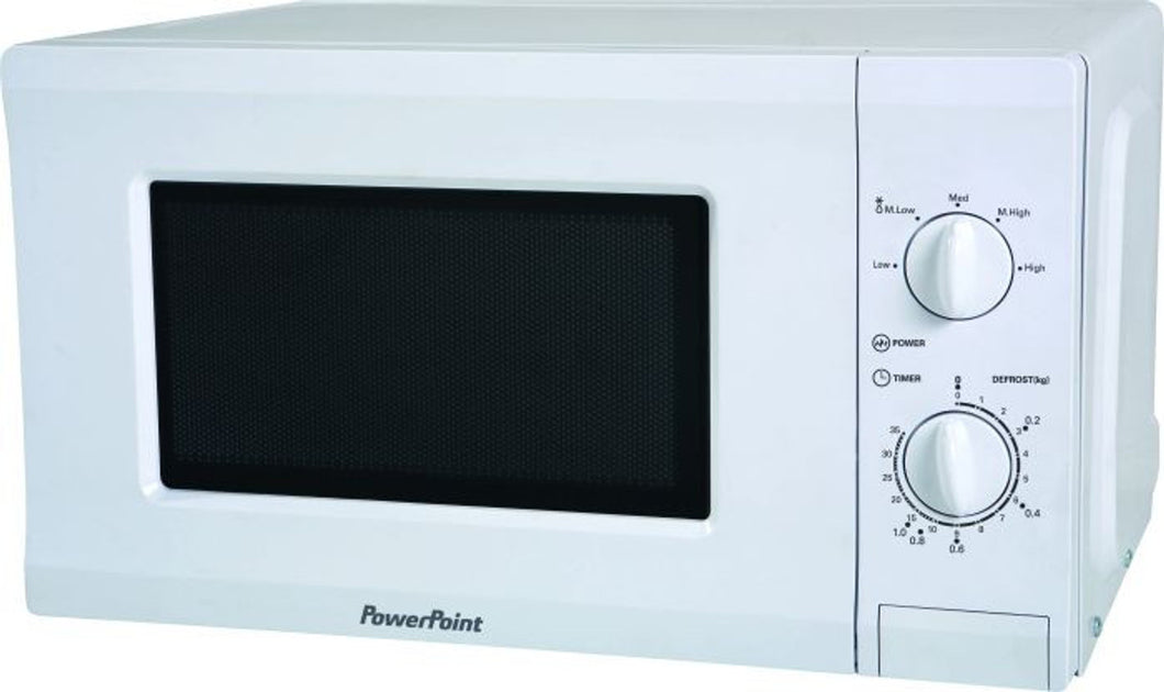 POWERPOINT P22720 700W MICROWAVE WHITE