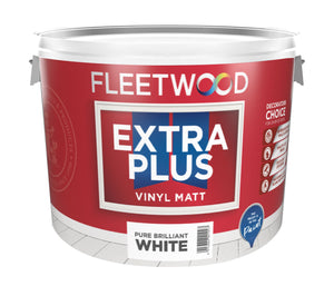 FLEETWOOD EXTRA PLUS MATT 10LT B WHITE