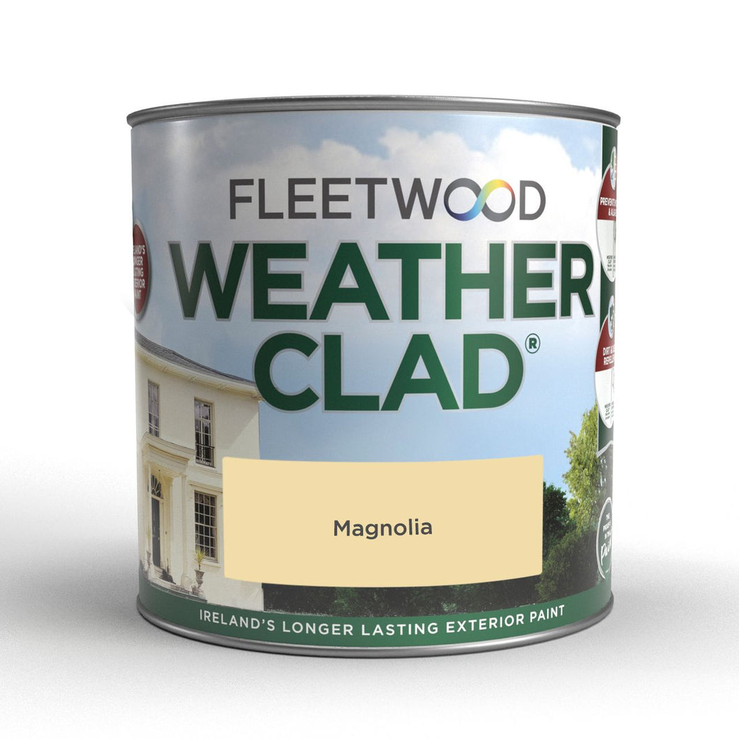 FLEETWOOD WEATHERCLAD 2.5ltr Magnolia