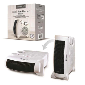 DEVIELLE Dual Fan Heater 2000W