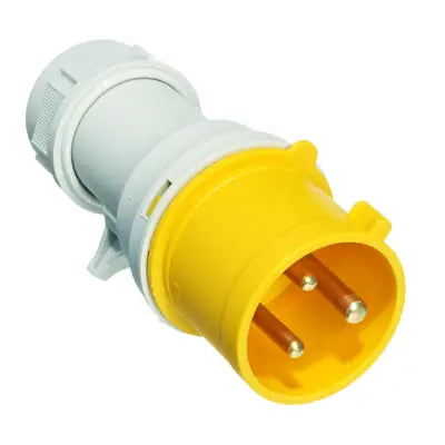 CORRY YELLOW PLUG IP44 16 AMP 110V