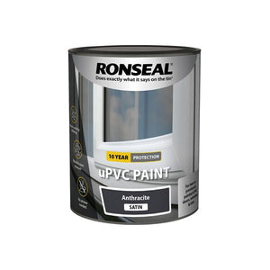 RONSEAL UPVC PAINT SATIN ANTRACITE 750ML