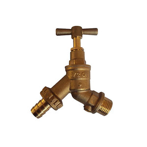 1/2" HOSE UNION BIBCOCK TAP