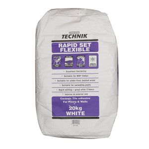 EVODE FLEX TILE ADHESIVE RAPID SET WH 20KG