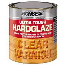 RONSEAL HARDGLAZE CLEAR VARNISH 750ML