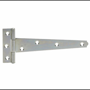 CORRY 8" LIGHT ZINC PLATED T HINGE