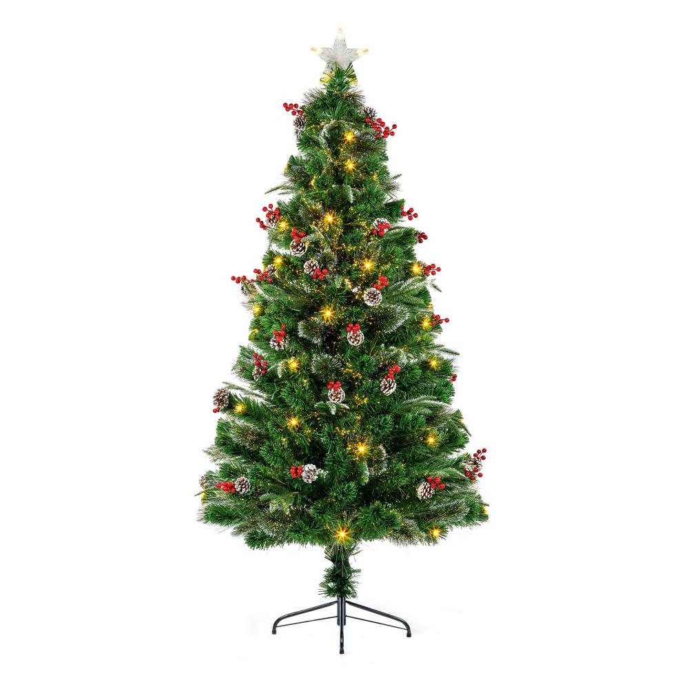 1.8M FIBRE OPTIC NEW JERSEY spruce TREE