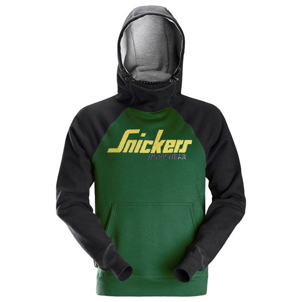 SNICKERS LOGO HOODIE GREEN  M