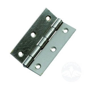 CORRY PHX 21/2" STEEL BUTT HINGE PAIR