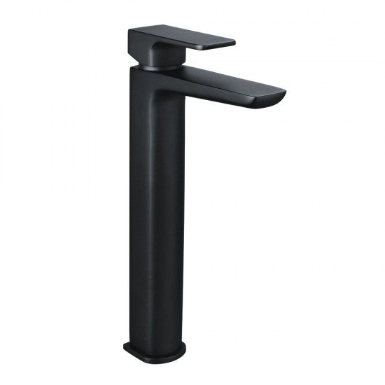 SWANSEA TALL BASIN MIXER BLACK