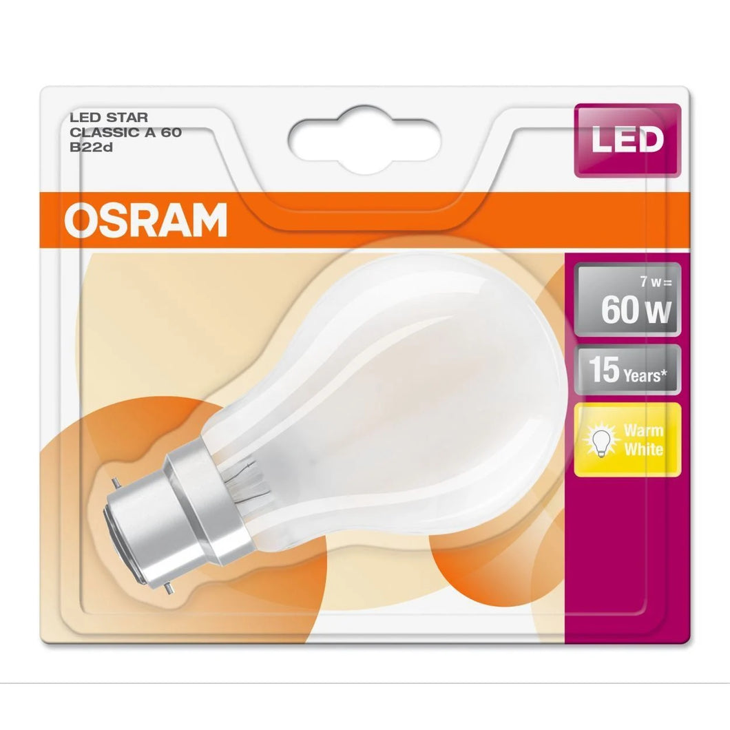 PLINE OSRAM B22 LED 60W