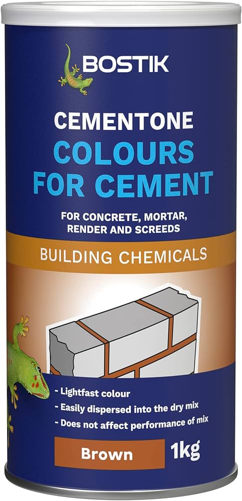 EVODE CEMENT COLOURING BROWN 1KG