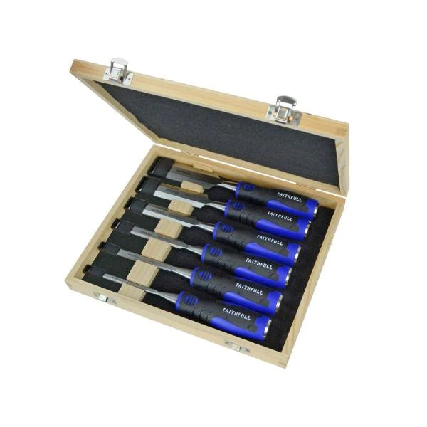 TBANK F/FULL 6PCE CHISEL SET IN BOX