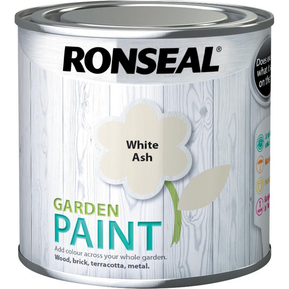 RONSEAL GARDEN PAINT WHITE Ash  250ML