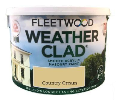 FLEETWOOD WEATHERCLAD 10 ltr Country Cream