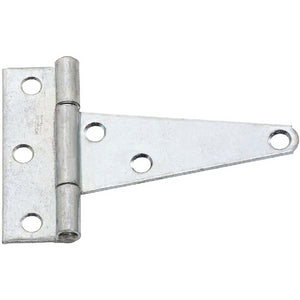 CORRY 4" LIGHT ZINC PLATED T HINGE