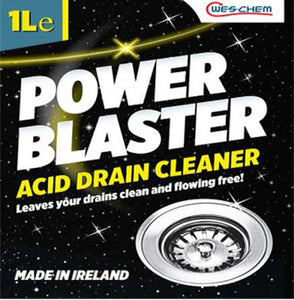 WESCHEM POWER BLASTER ACID DRAIN Cleaner 1L