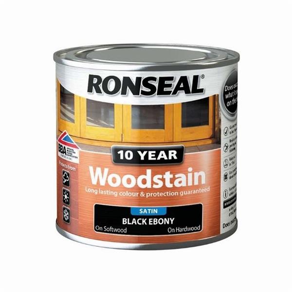 RONSEAL 10 YEAR WOODSTAIN EBONY 750ML