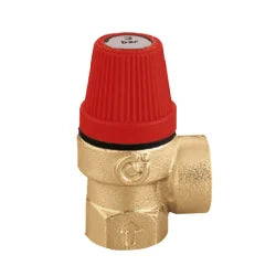 AMA  1/2" SAFETY VALVE S/OUTLET 3BAR