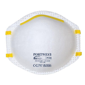 PORTWEST FFP1 MASK BLISTER PK X 3