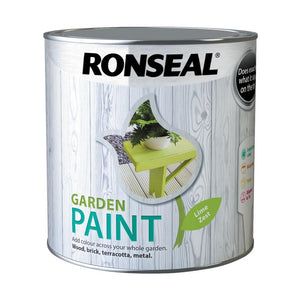 RONSEAL GARDEN PAINT Lime Zest 2.5ltr