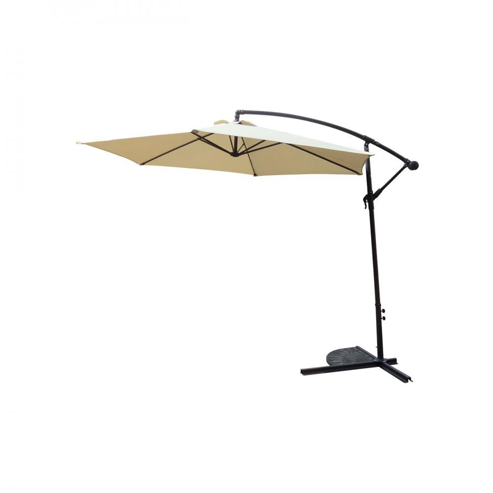 3M BANANA CANTILEVER PARASOL - TAUPE