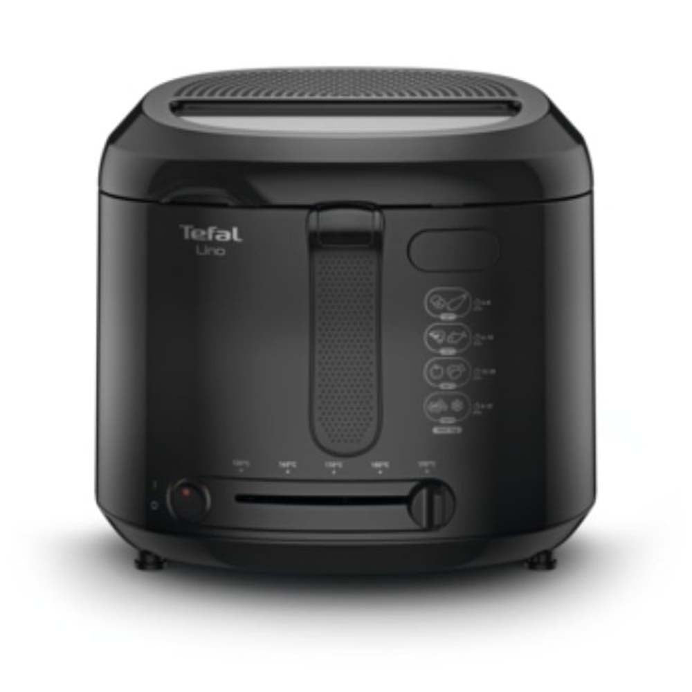 CSHIELDS TEFAL UNO 1KG BLACK DEEP FAT FRYER