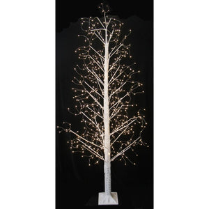 2.1M OUTDOOR WHITE NOEL BIRCH TREE WHITE