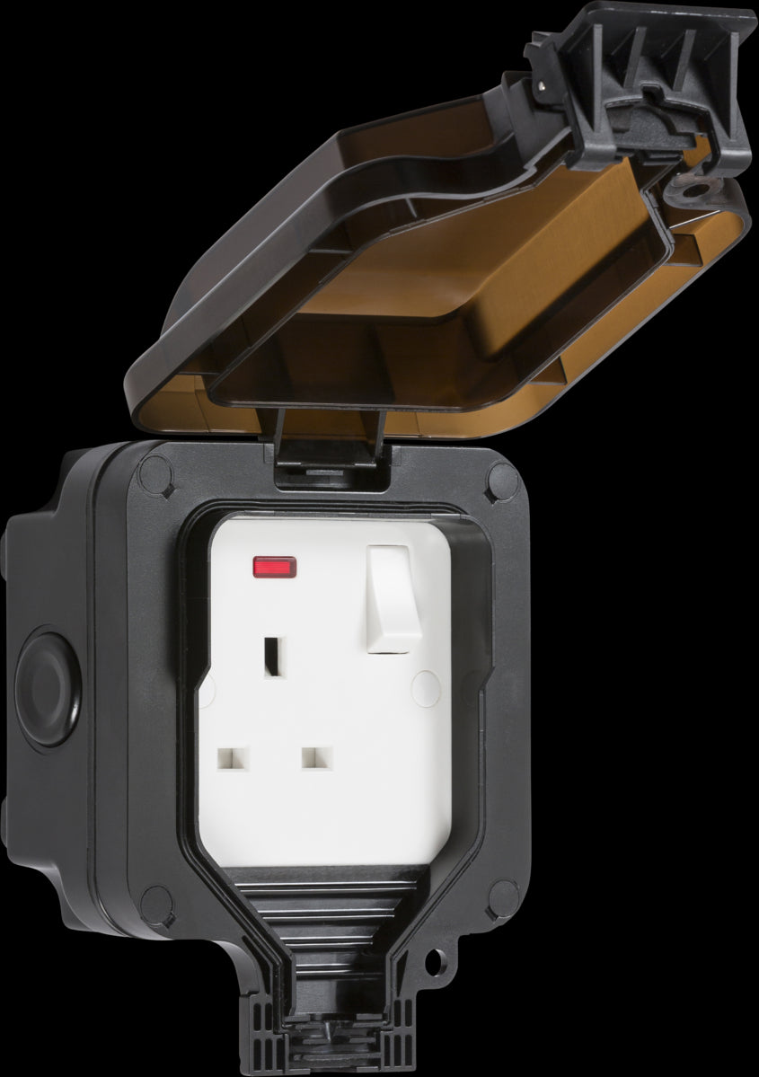 CORRY PHX OUTDOOR SOCKET HD 1G SWITCHED