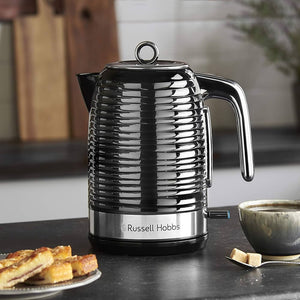 PREM TEXTURED KETTLE 1.7LTR BLK