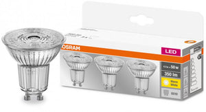 POWERLINE OSRAM 3W 50W GU10 PACK 3 BULBS LED