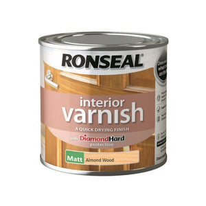 RONSEAL INTERIOR VARNISH MATT ALMONDWOO 250ML