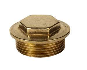 1" 074 BRASS PLUG