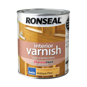 RONSEAL INTERIOR VARNISH SATIN APNE 750ML