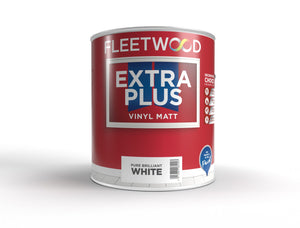 FLEETWOOD EXTRA PLUS MATT 5LT B WHITE