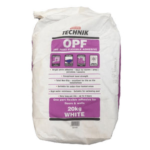 EVODE TECH OPF TILE ADHESIVE WHITE 20KG