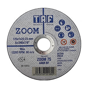 OXYARC TAF 115MMX1MM 10PCE CUTTING DISC S/S