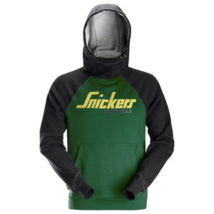 SNICKERS LOGO HOODIE GREEN  XL