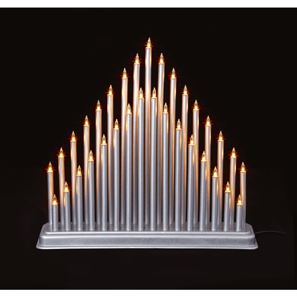 33 LIGHT CANDLEBRIDGE Silver