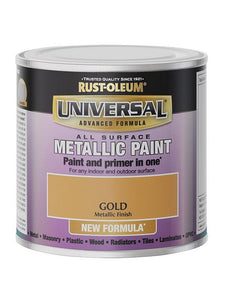 DYCON UNIVERSAL PAINT 250ML METALLIC GOLD