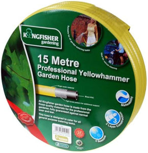 AMA KFISH GARDEN HOSE 15M YELLOW