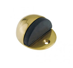 CORRY PHX SHIELDED OVAL DOORSTOP BRASS