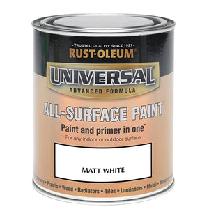 DYCON UNIVERSAL PAINT 250ML MATT WHITE