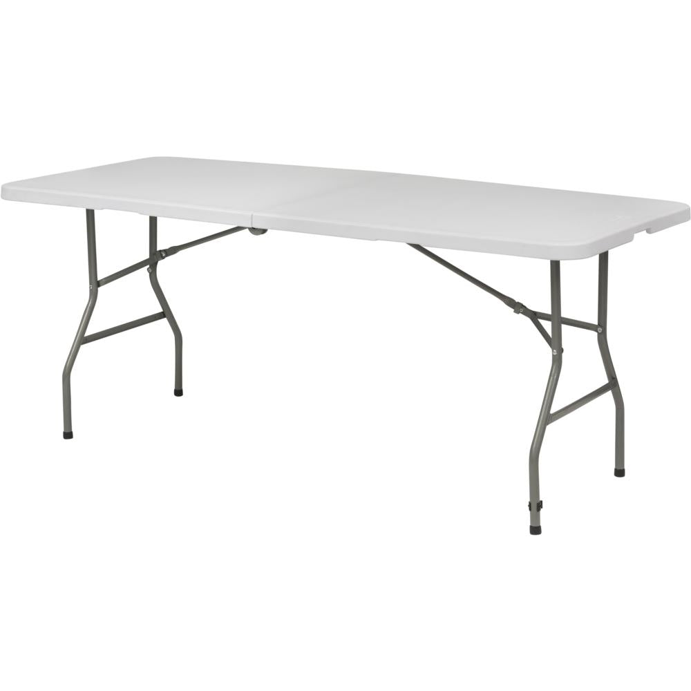 FOLDING TABLE white 183X76X72CM