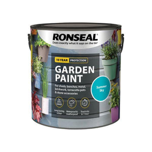 RONSEAL GARDEN PAINT SUMMER SKY 2.5L