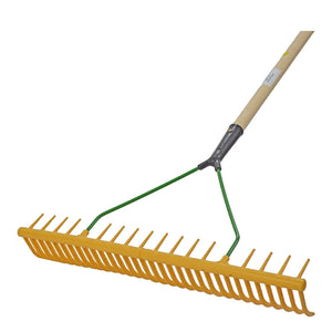 J MURPHY PLASTIC LAWN RAKE 32T HANDLED