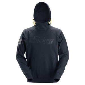 SNICKERS LOGO HOODIE NAVY  L